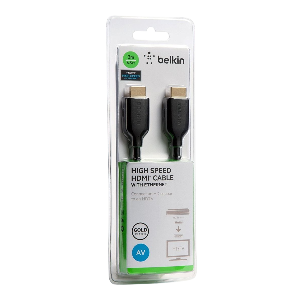 Belkin Câble HDMI 2.0 Gold Premium 4K (2 m)