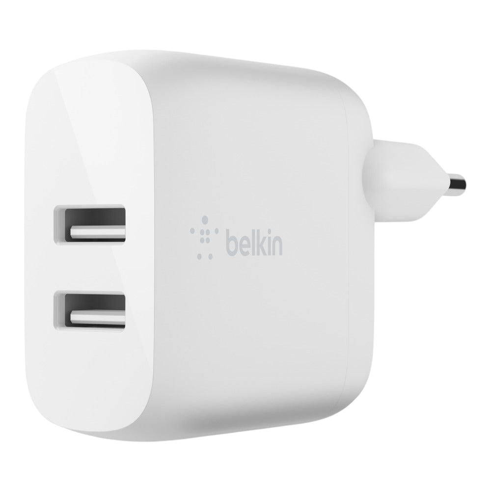 Belkin Chargeur Secteur Double Port USB-A - 24W