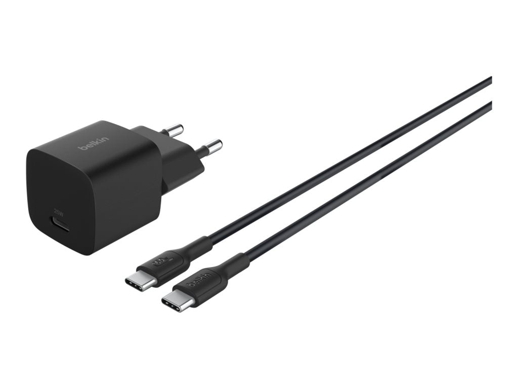 Belkin Pack Chargeur Secteur USB-C 25W + Câble USB-C