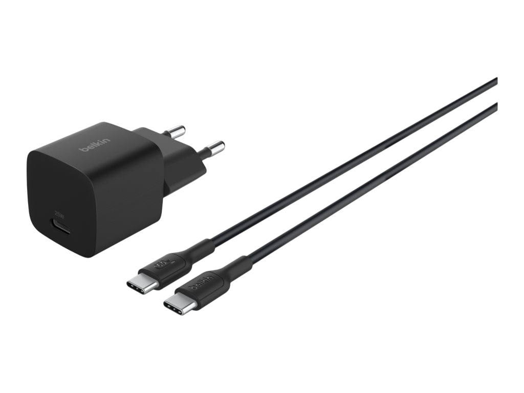 Belkin Pack Chargeur Secteur USB-C 25W + Câble USB-C