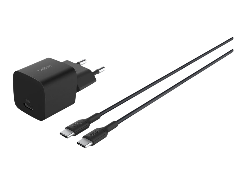 Belkin Pack Chargeur Secteur USB-C 25W + Câble USB-C