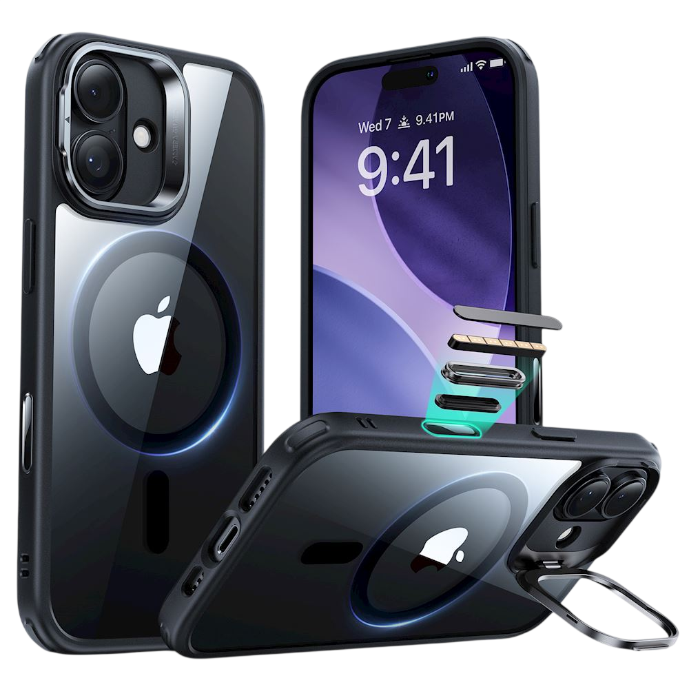Coque Classic Hybrid Stash Stand pour iPhone 17
