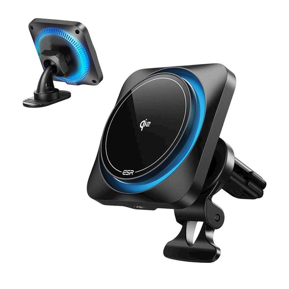 Chargeur Voiture Sans Fil Qi2 (Certifié MagSafe 15W)