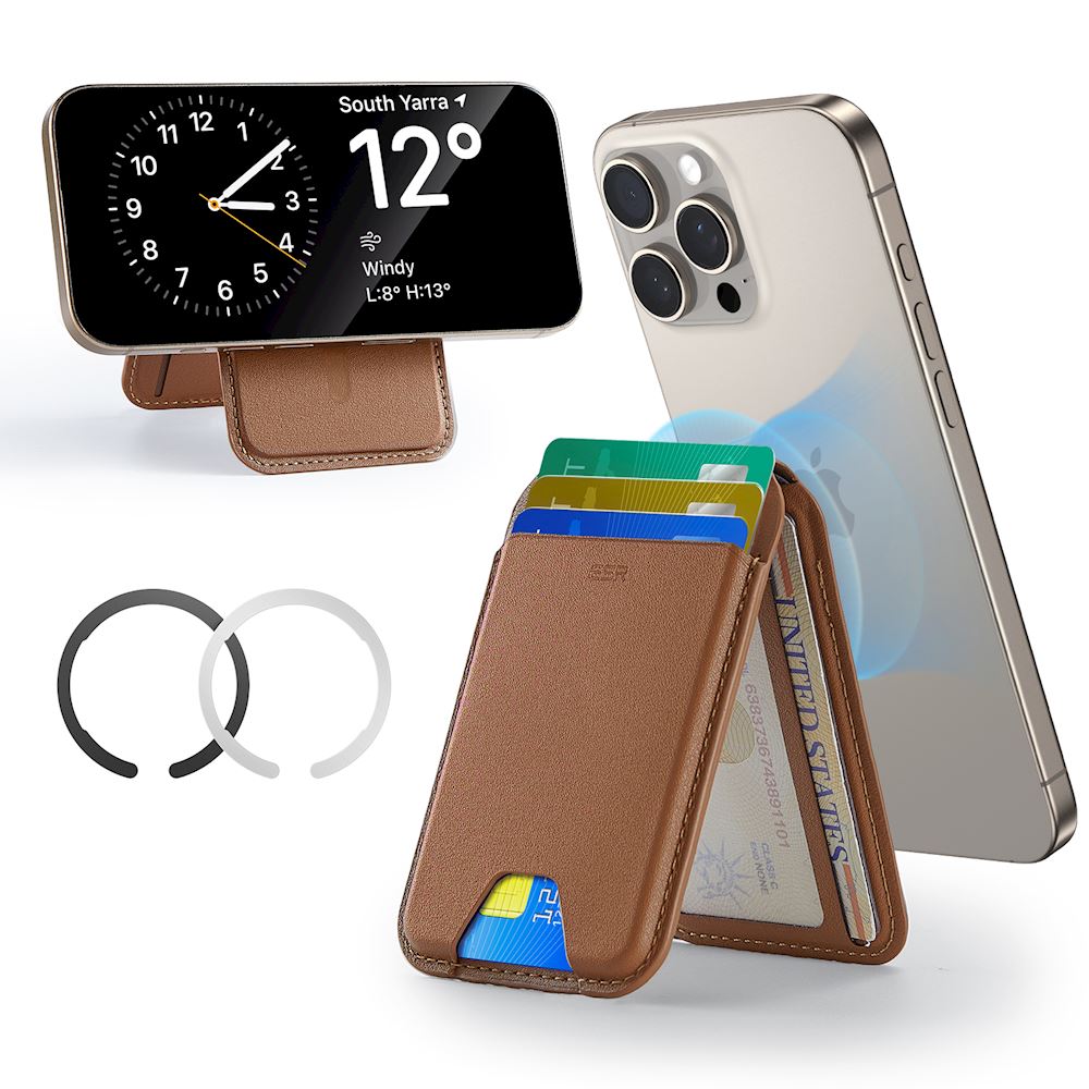 Portefeuille Magnétique Classic avec Support Intégré
