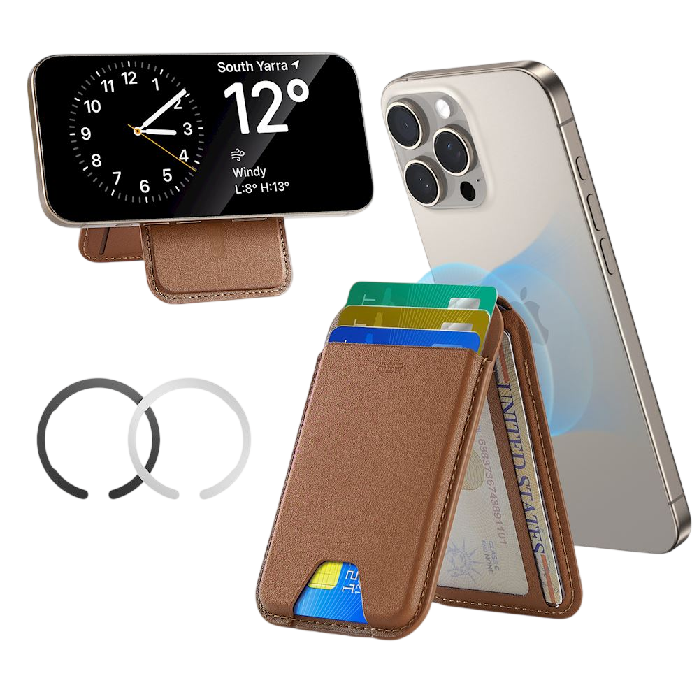Portefeuille Magnétique Classic avec Support Intégré