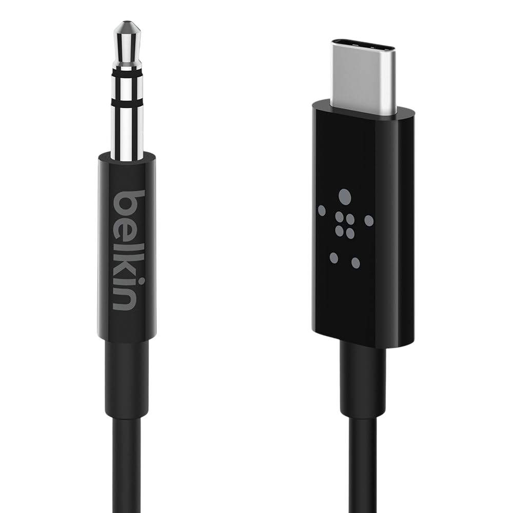 Belkin Câble Audio RockStar USB-C vers Jack 3,5 mm
