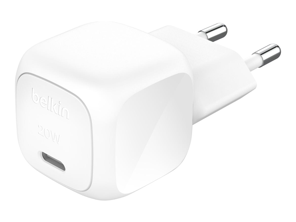 Belkin Chargeur Secteur USB-C PD 20W Ultra-Compact