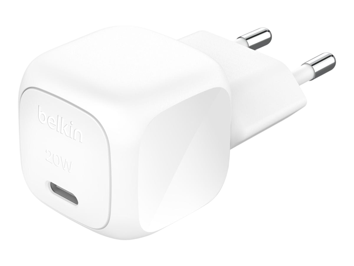 Belkin Chargeur Secteur USB-C PD 20W Ultra-Compact