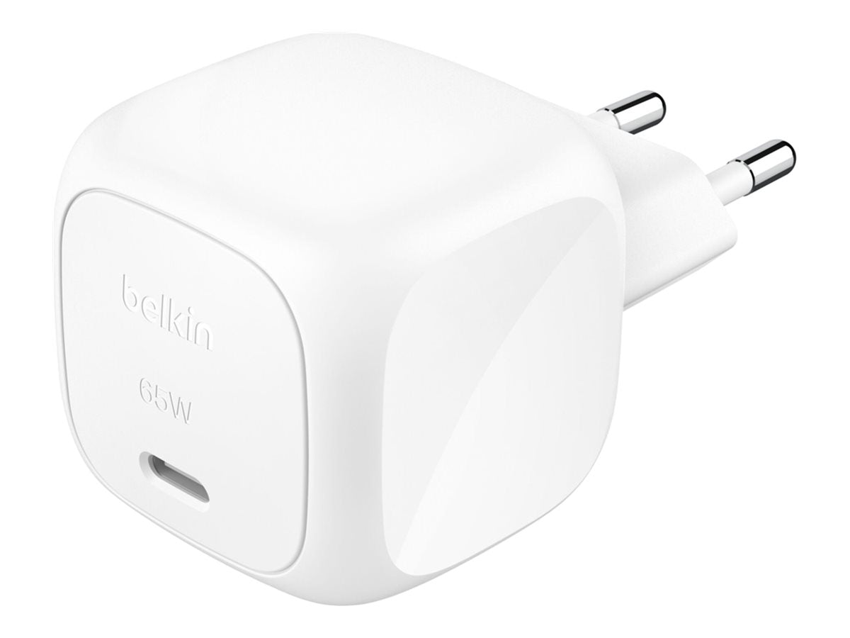 Belkin Chargeur Secteur Double USB-C GaN 65W (BoostCharge Pro)