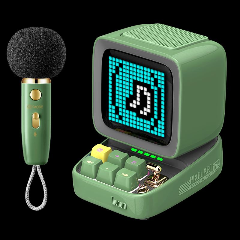 Enceinte Bluetooth rétro et écran Pixel Art Divoom Ditoo 5M