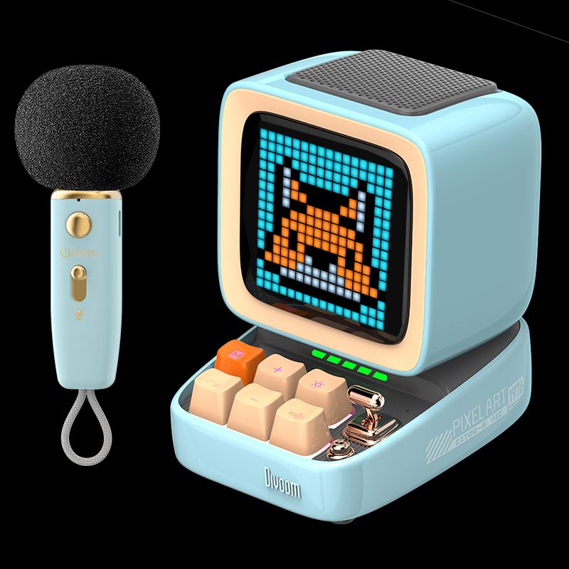 Enceinte Bluetooth rétro et écran Pixel Art Divoom Ditoo 5M