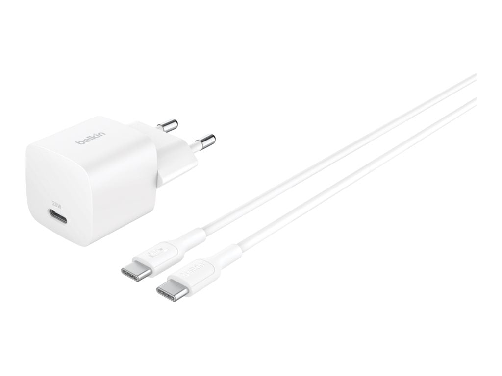 Belkin Pack Chargeur Secteur USB-C 25W + Câble USB-C