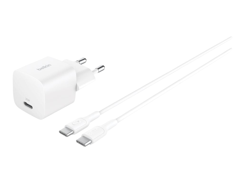 Belkin Pack Chargeur Secteur USB-C 25W + Câble USB-C