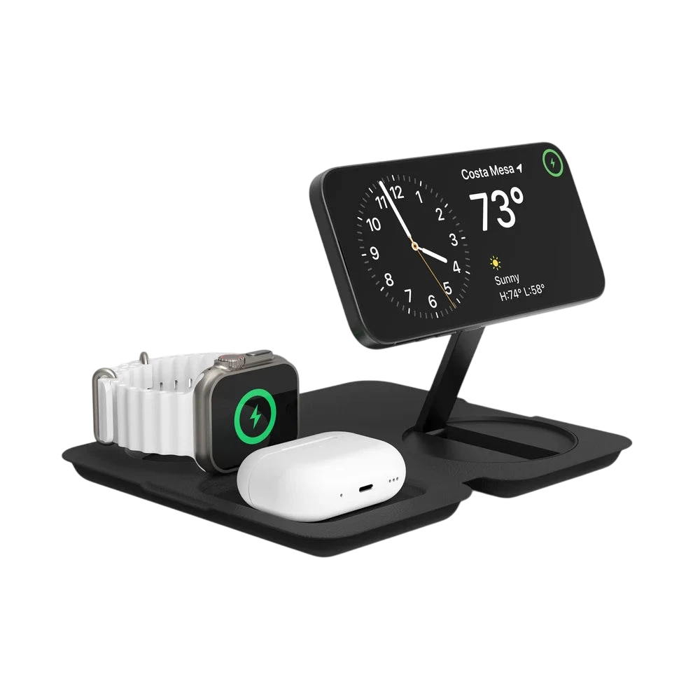 Chargeur sans fil pliable 3-en-1 de Nimble