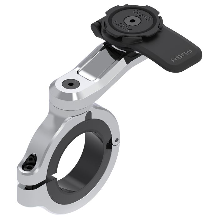 Support Quad Lock Pro grand format pour guidon de moto