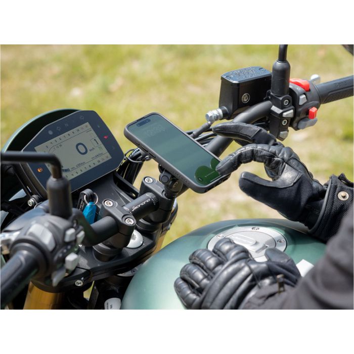 Support Quad Lock Pro pour bride de guidon de moto