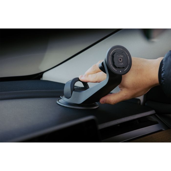 Support voiture Quad Lock pour pare-brise ou tableau de bord