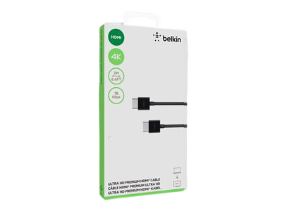 Belkin Câble HDMI Ultra HD Haute Vitesse 8K/4K (2 m)