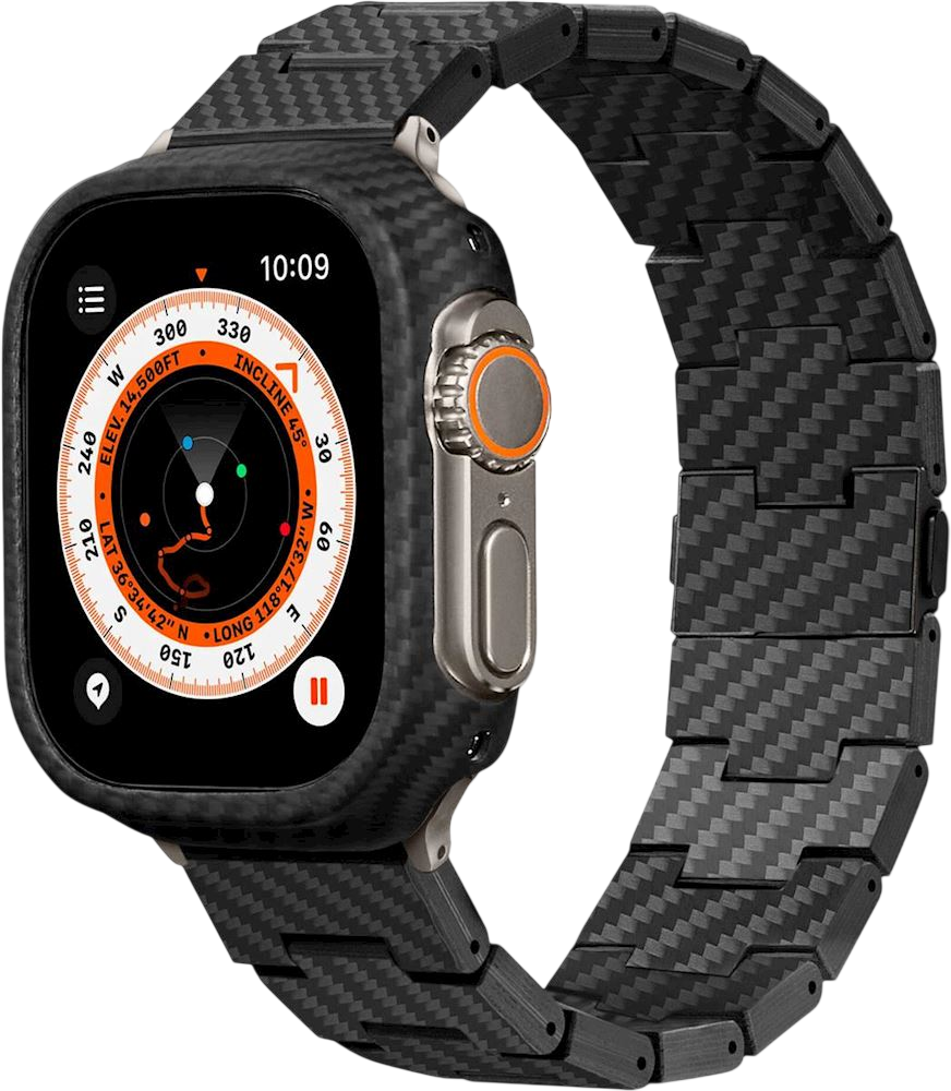 Bracelet en fibre de carbone pour Apple Watch (42/44/45/49 mm)