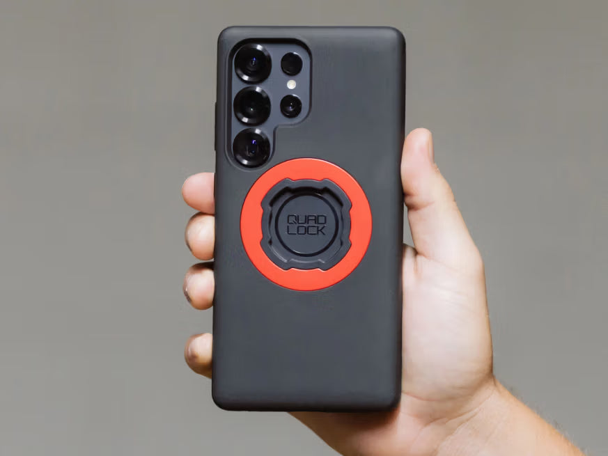 Pack d'équipement Quad Lock complet avec présentoir de comptoir offert.