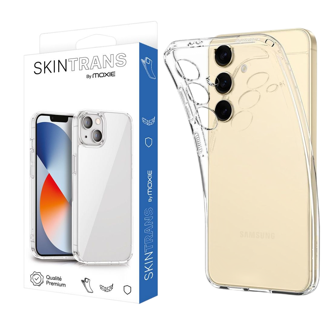 Coque Samsung Galaxy S24+ en TPU souple - Transparent