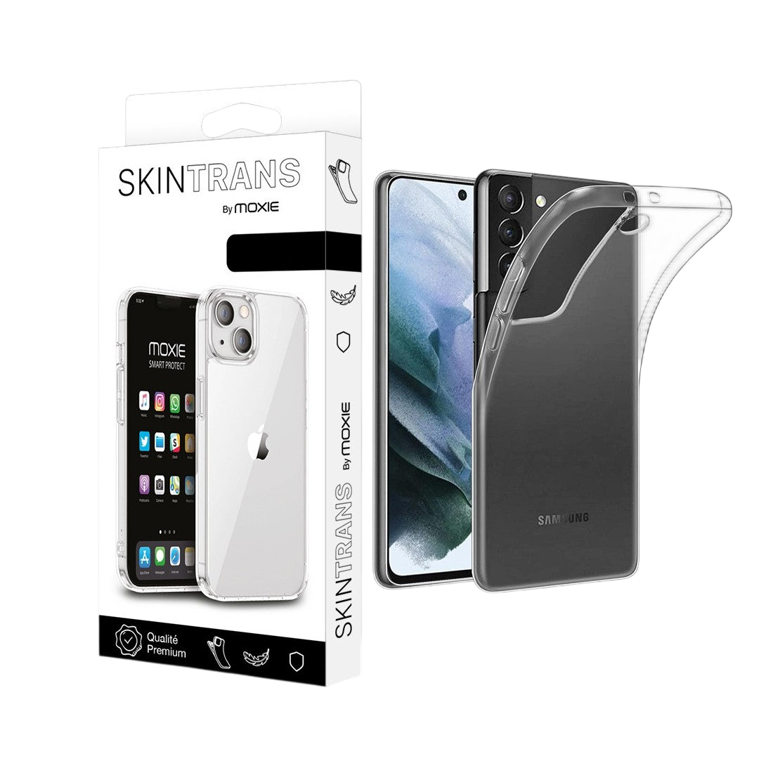 Coque Samsung Galaxy S21 FE en TPU souple - Transparent