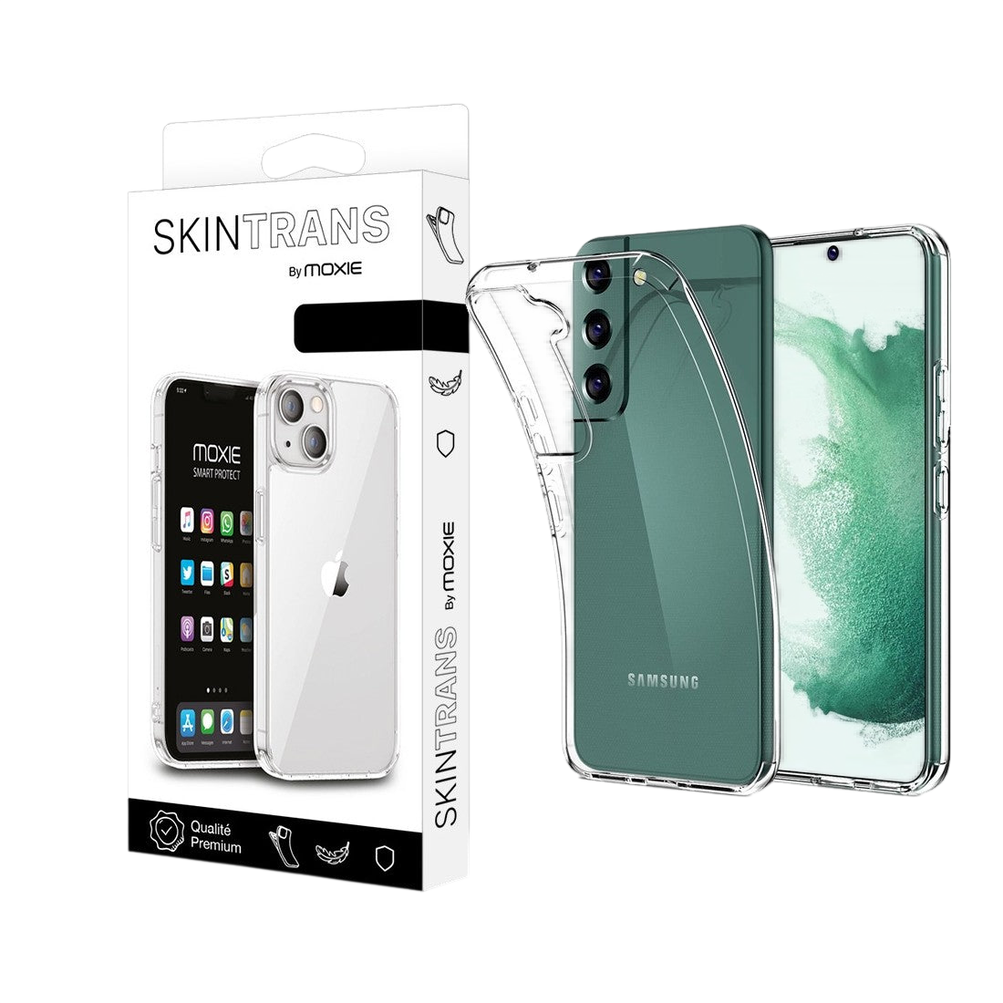 Coque Samsung Galaxy S22 Plus en TPU souple - Transparent