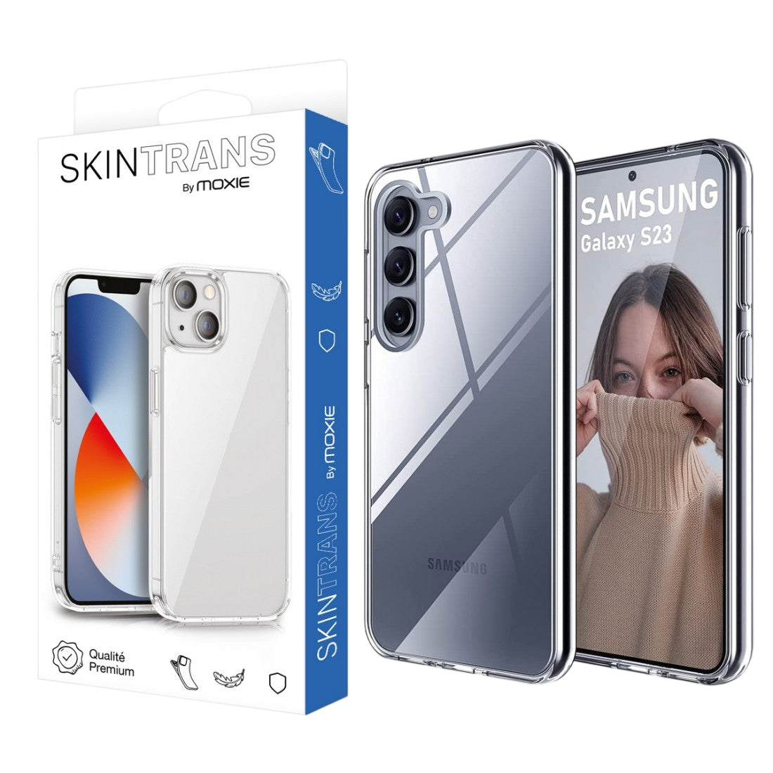 Coque Samsung Galaxy S23 en TPU souple - Transparent