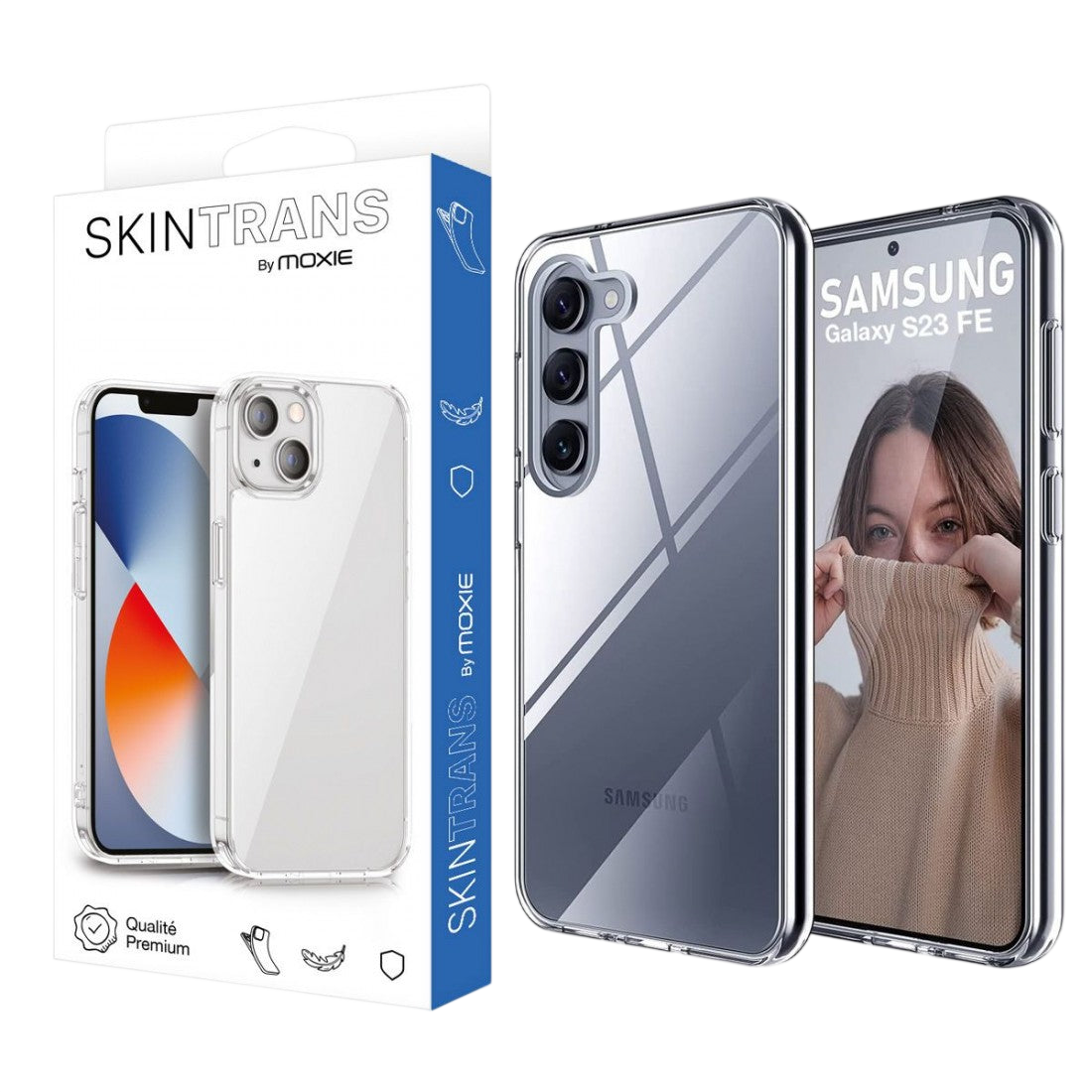 Coque Samsung Galaxy S23 FE en TPU souple - Transparent