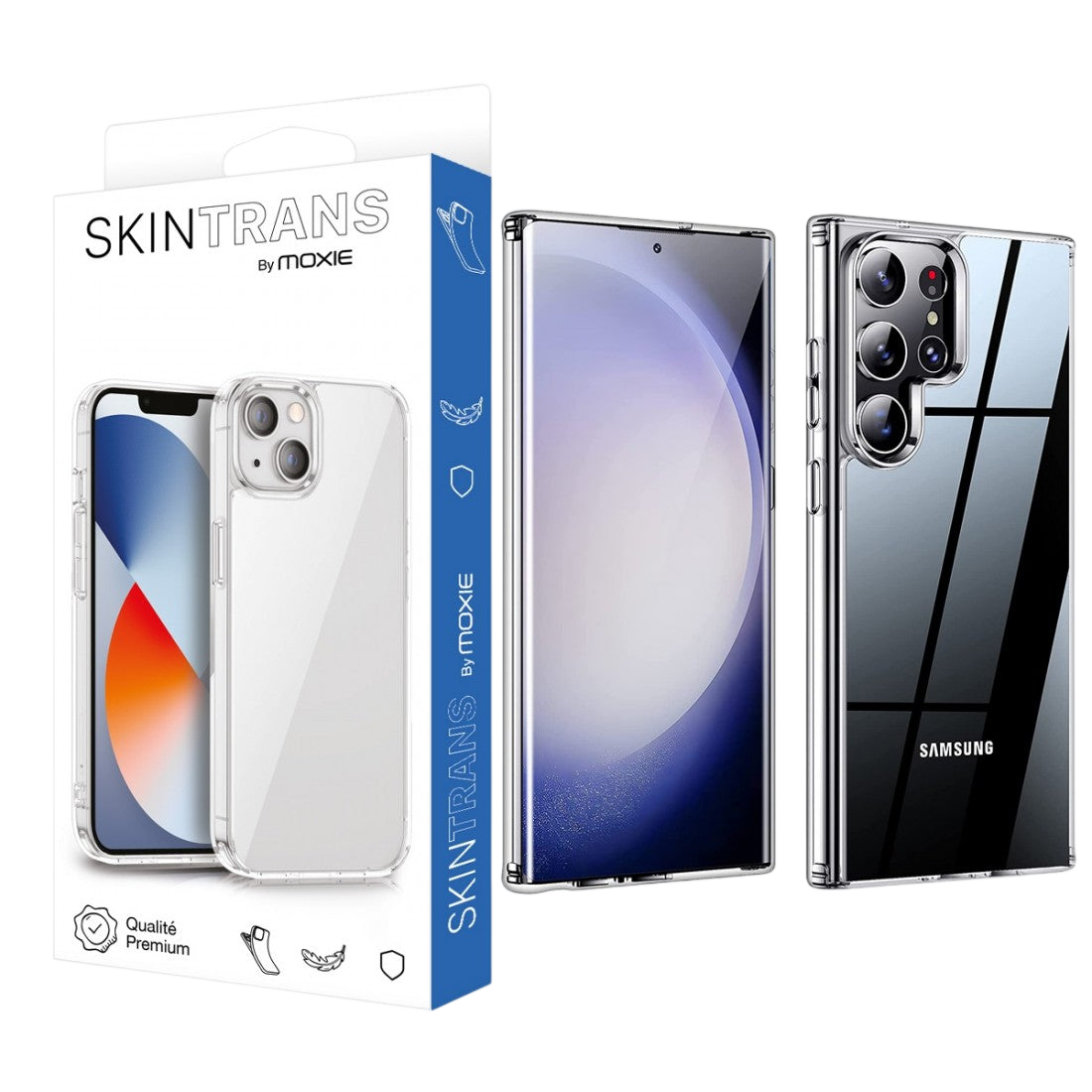 Coque Samsung Galaxy S23 Ultra en TPU souple - Transparent