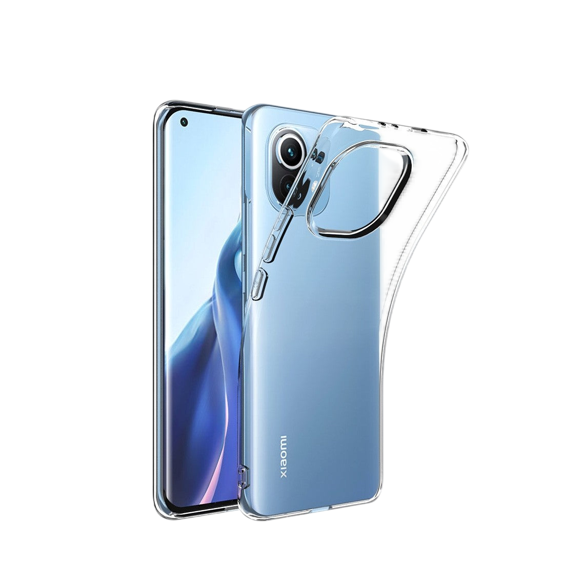 Coque Xiaomi Mi 11 Lite en TPU souple - Transparent