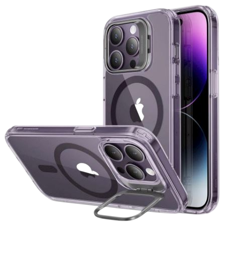 Coque Classic Hybrid MagSafe Stash Stand pour iPhone 14 Pro