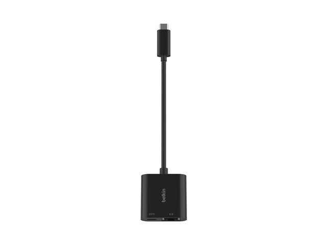 Belkin Adaptateur USB-C vers Ethernet Gigabit + Port de recharge PD 100W