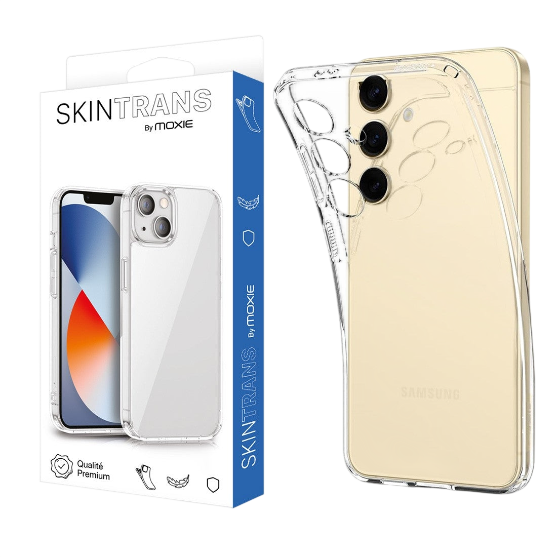 Coque Samsung Galaxy S24+ en TPU souple - Transparent