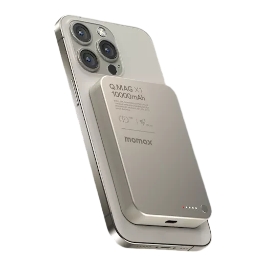 Batterie externe magnétique portable Momax Q.Mag X1 10000 mAh