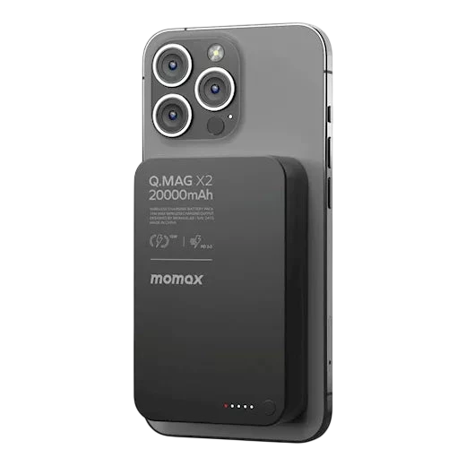 Batterie externe magnétique portable Momax Q.Mag X2 20000 mAh (Gen 2)