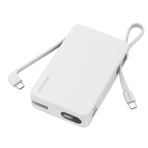 Batterie externe portable Momax 1-Power Vital+ avec double port USB-C