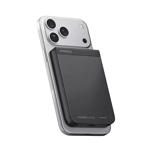 Batterie externe magnétique sans fil Qi2 Momax 1-Power S.Pass