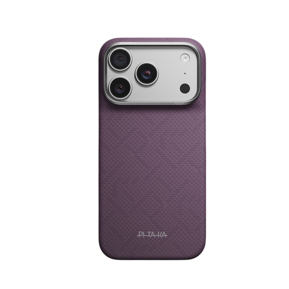 PITAKA PTK Weaving en fibre d'aramide pour iPhone 18 Pro Max / 17 Pro Max