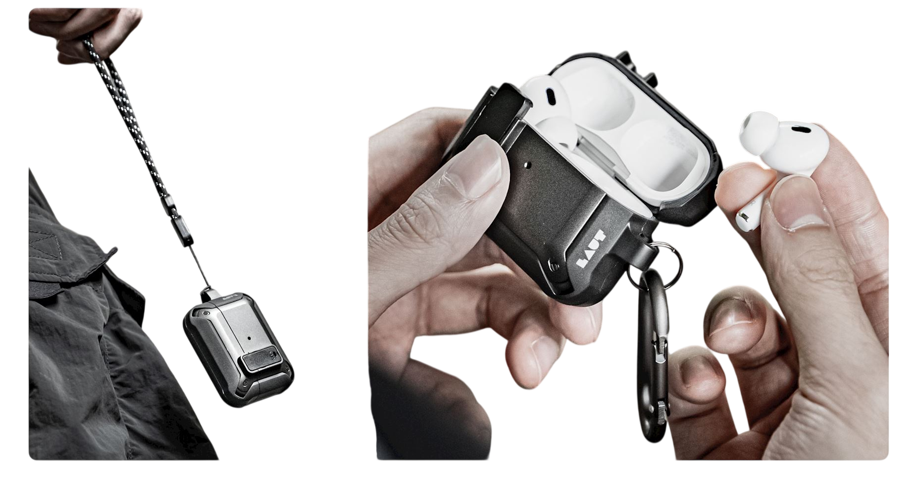 Coque de Protection Texturée Premium pour AirPods Pro (1 & 2)