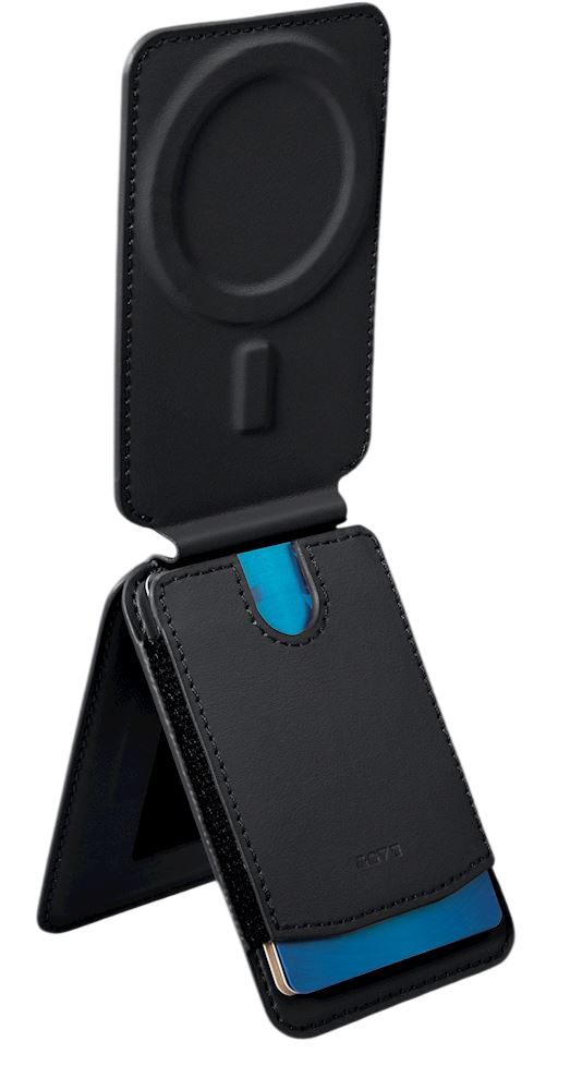 Flip-Out Stand & Card Case - Porte-Cartes Magnétique et Support MagSafe