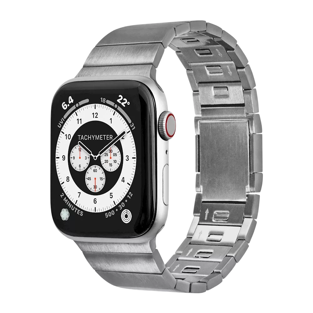 Bracelet Premium en Acier Inoxydable pour Apple Watch (42/44/45/46/49mm)