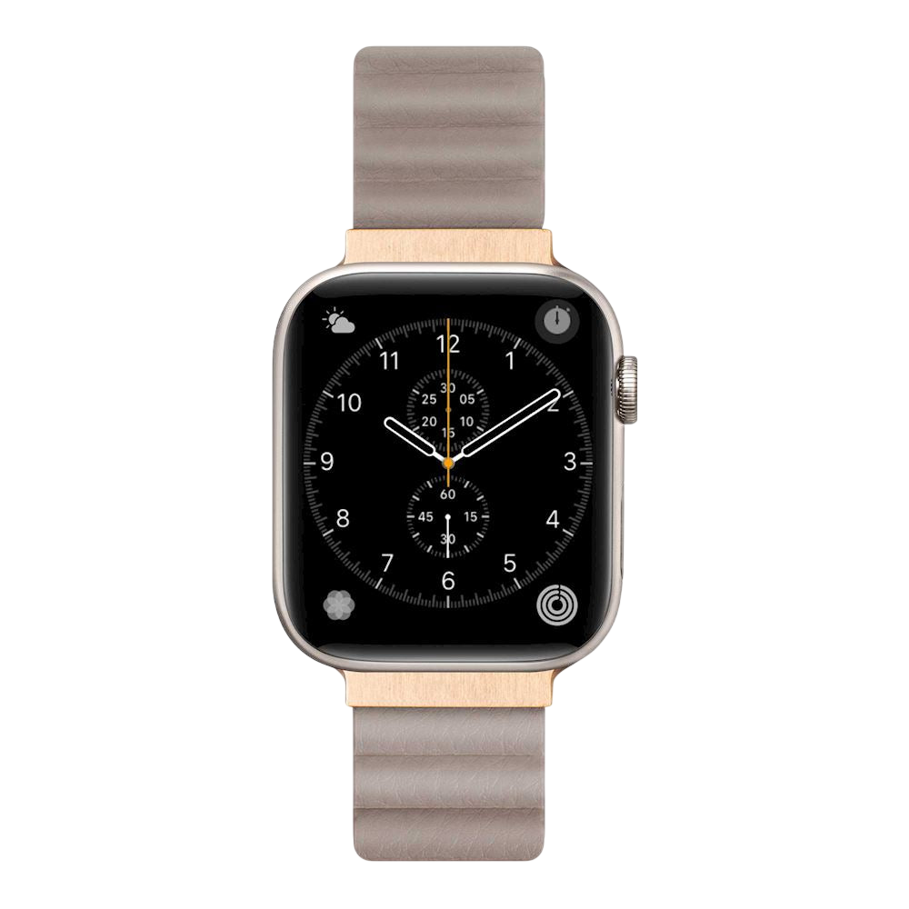 Bracelet en Cuir Végan Premium pour Apple Watch