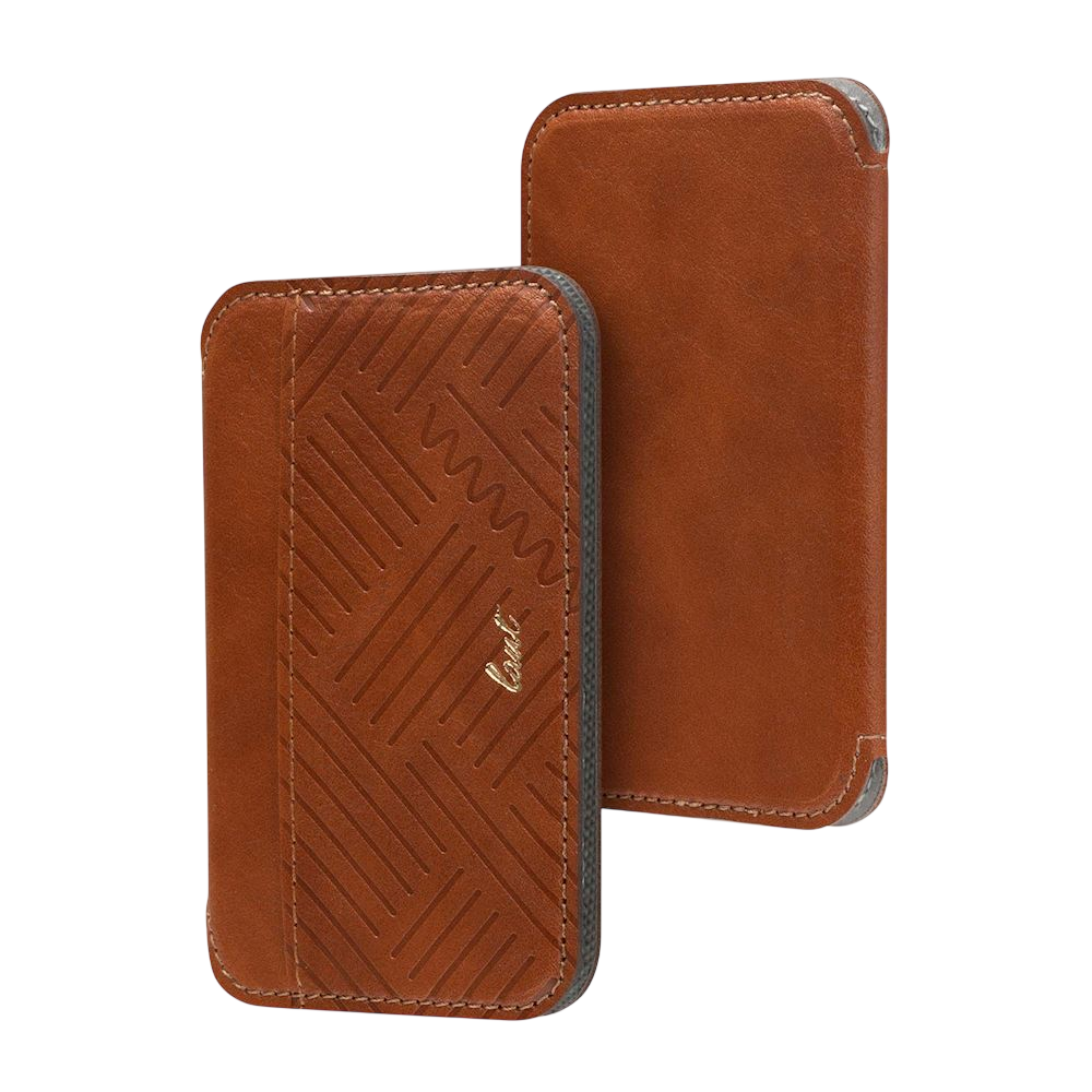 Porte-Cartes Magnétique MagSafe en Cuir Végan