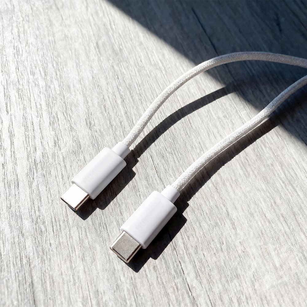Câble USB-C vers USB-C GoEasy en Nylon - 1,0 Mètre