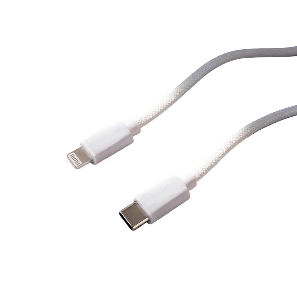 Câble USB-C vers Lightning GoEasy en Nylon Tressé - 1,0 Mètre