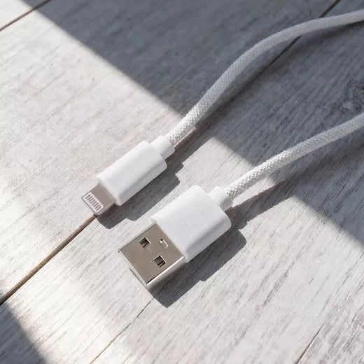 Câble USB-A vers Lightning GoEasy en Nylon Tressé - 1,0 Mètre