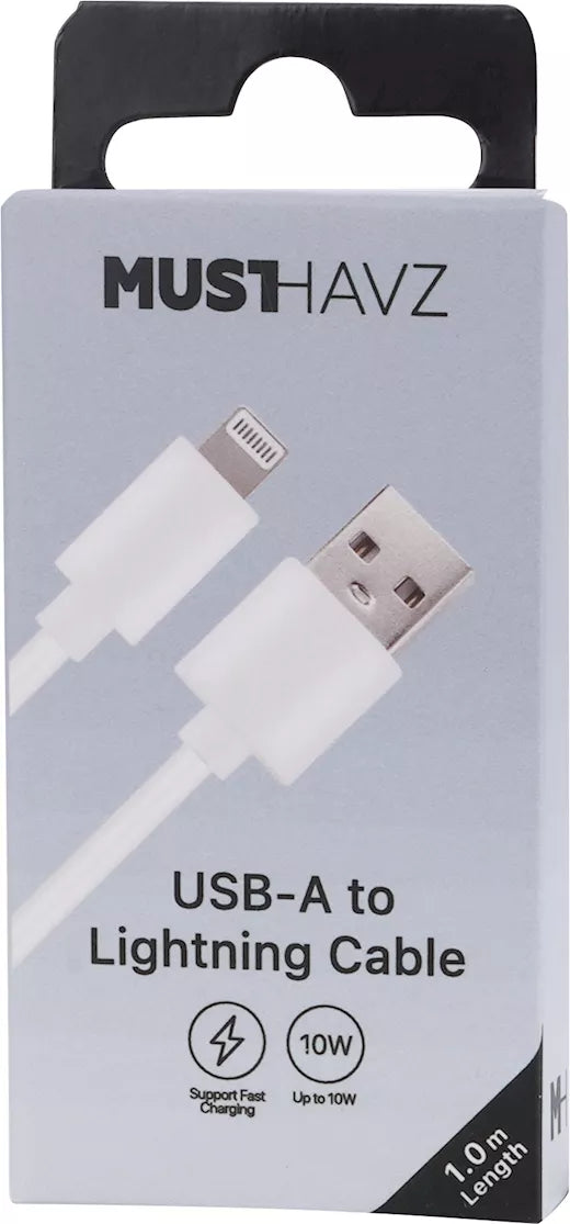 Câble USB-A vers Lightning GoEasy - 1,0 Mètre