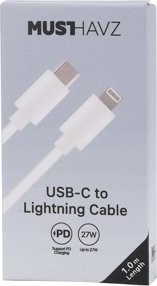 Câble USB-C vers Lightning GoEasy - 1,0 Mètre