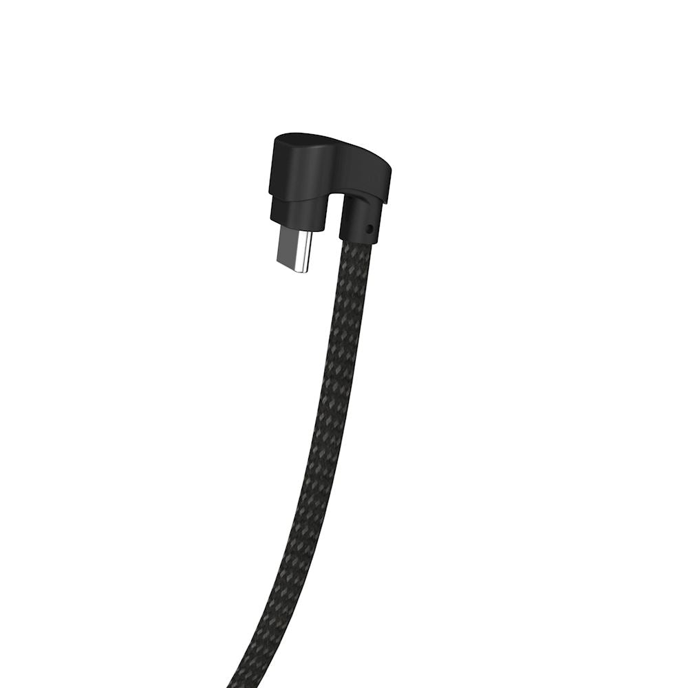 Câble Musthavz FlatAngle 180° USB-C - 1,2 mètre
